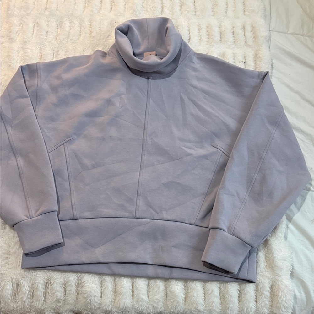 Lavender Turtleneck Sweatshirt by Calia Carrie underwood M